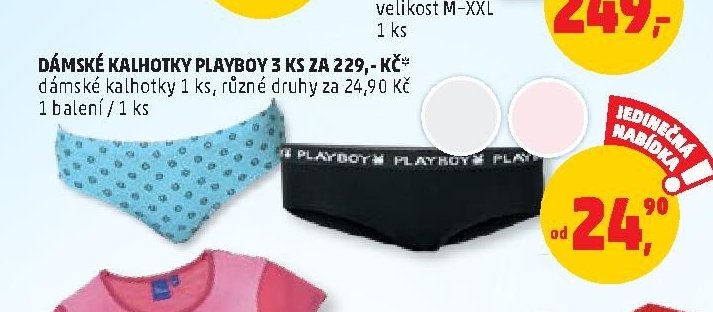DÁMSKÉ KALHOTKY PLAYBOY