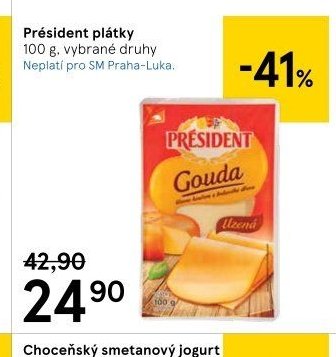 Président plátky