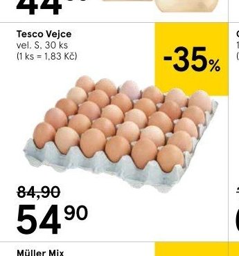 Tesco Vejce
