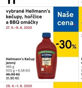 Hellmann's Kečup jemný