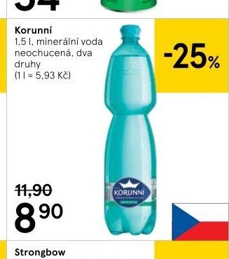 Korunní minerální voda