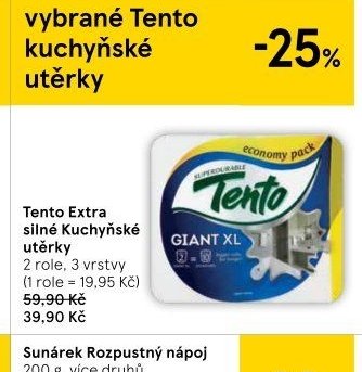 Tento Extra silné Kuchyňské utěrky