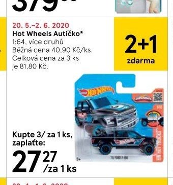 Hot Wheels Autíčko