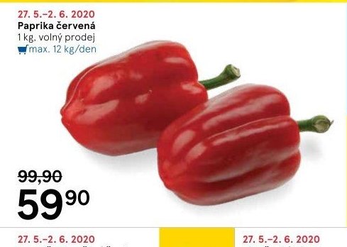 Paprika červená