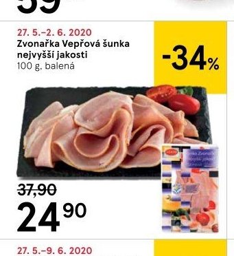 Z1onaňka Vepřová šunka nejvyšší jakosti