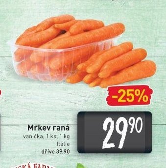 Mrkev raná