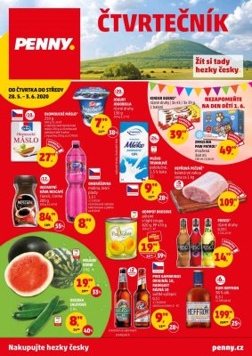 akční leták Penny Market 28.5.2020-3.6.2020