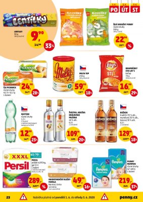 akční leták Penny Market 28.5.2020-3.6.2020