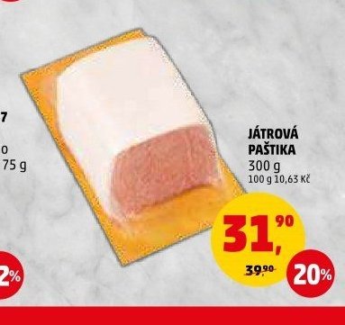 JÁTROVÁ PAŠTIKA