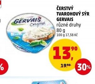 ČERSTVÝ TVAROHOVÝ SÝR GERVAIS