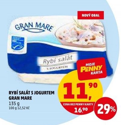 RYBÍ SALÁT S JOGURTEM GRAN MARE