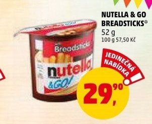 Nutella & Go Breadsticks
