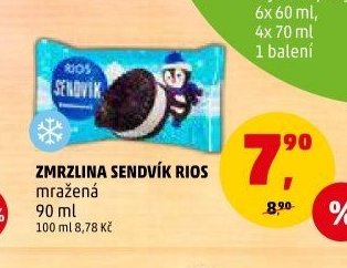 Zmrzlina Sendvíč Rios