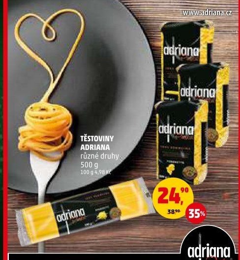 TĚSTOVINY ADRIANA různé druhy 500 g