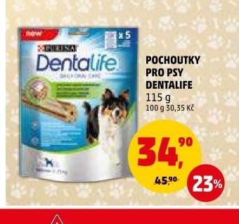 Pochoutky pro psy Dentalife
