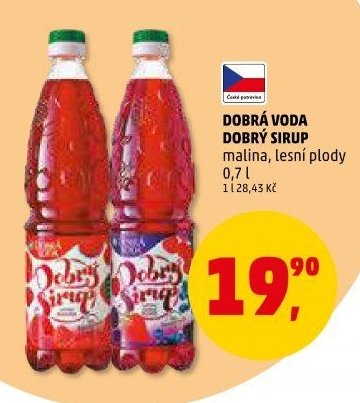 DOBRÁ VODA DOBRÝ SIRUP
