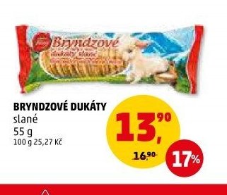 BRYNDZOVÉ DUKÁTY