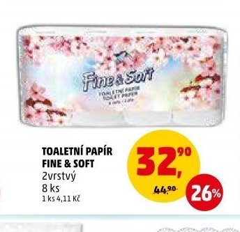TOALETNÍ PAPÍR FINE & SOFT