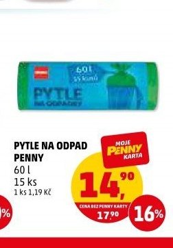 PYTLE NA ODPAD PENNY