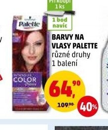 BARVY NA VLASY PALETTE