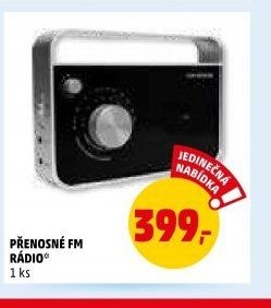 PŘENOSNÉ FM RÁDIO*