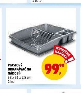 PLASTOVÝ ODKAPÁVAČ NA NÁDOBÍ