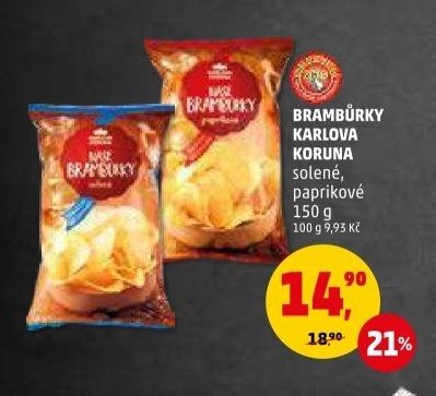 Brambůrky Karlova Koruna