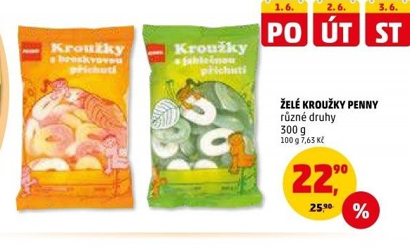 Želé kroužky Penny