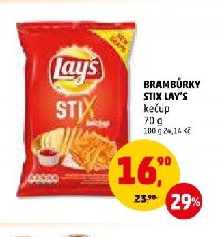 Brambůrky Stix Lay's