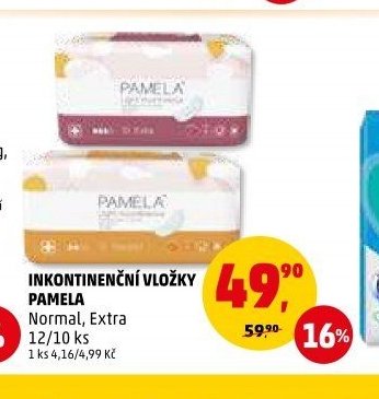 Inkontinenční vložky Pamela
