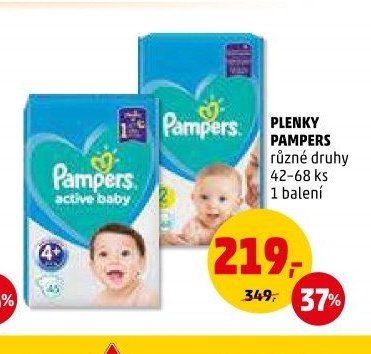 Plenky Pampers
