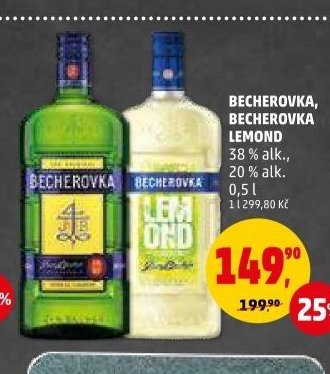 Becherovka, Becherovka Lemond 0,5 l