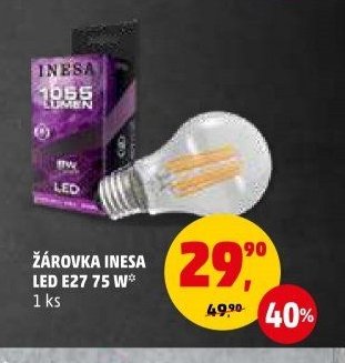 Žárovka Inesa LED E27 75 W