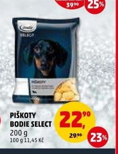 PIŠKOTY BODIE SELECT