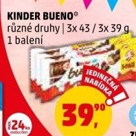 Tyčinka Bueno Kinder