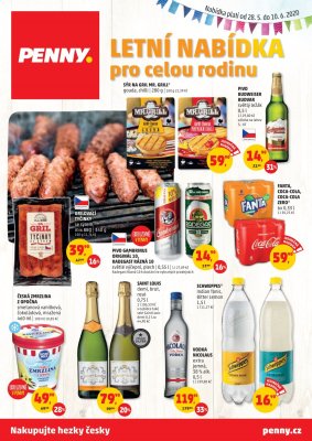 akční leták Penny Market 28.5.2020-10.6.2020