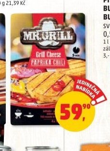SÝR NA GRIL MR. GRILL chilli