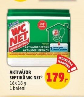 AKTIVÁTOR SEPTIKŮ WC NET