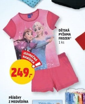 Dětské pyžama Frozen
