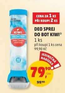 Deodorant sprej do bot Kiwi