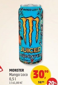 Energetický nápoj Monster Energy