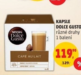 Kapsle Dolce Gusto Nescafé
