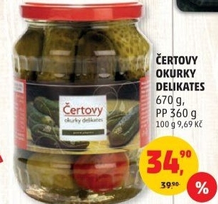 Okurky Čertovy Delikates