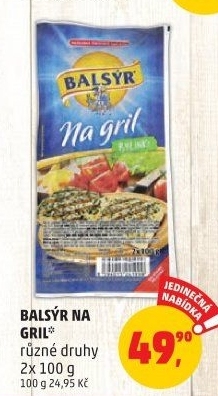 Sýr Balsýr na gril Mlékárna Žirovnice