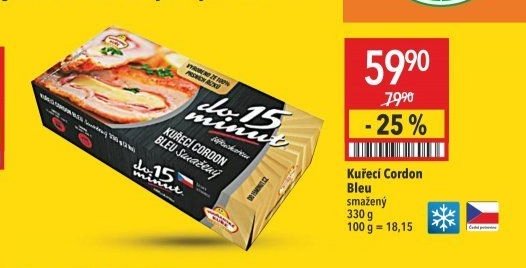 Kuřecí Cordon Bleu