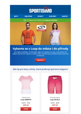akční leták Sportisimo 28.5.2020-1.6.2020