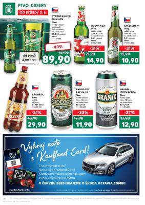 akční leták Kaufland 3.6.2020-9.6.2020
