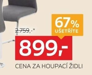 houpací židle