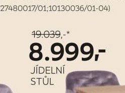 jídelní stůl