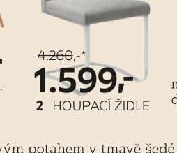 houpací židle